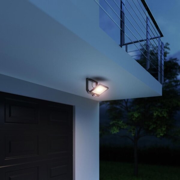 Steinel 065263 - Proiettore LED con sensore LED/42,6W/230V 3000K IP44 antracite