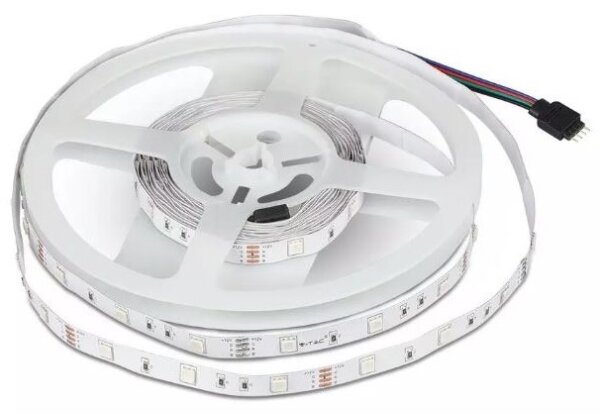 Striscia LED RGB dimmerabile 2x5m LED/4,8W/230V + TC