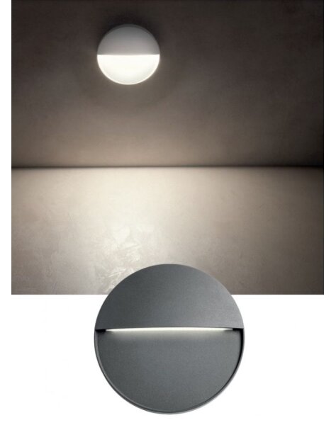 Redo 90473 - Applique a LED da esterno LANDER LED/3W/230V IP54 antracite