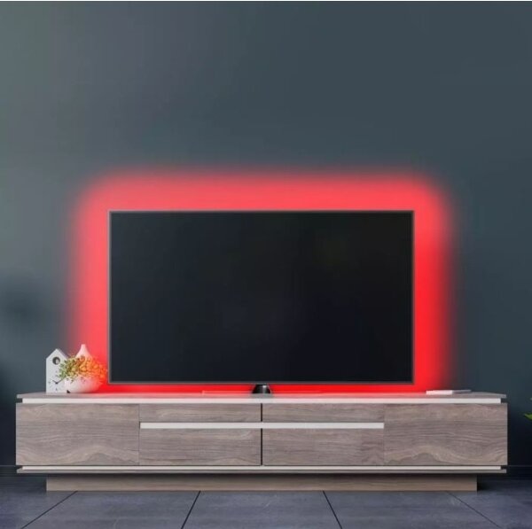 Striscia LED RGB dimmerabile 2x5m LED/4,8W/230V + TC