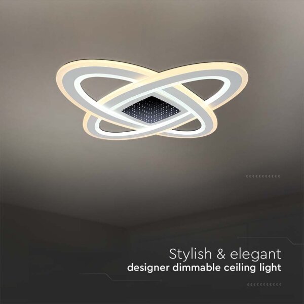 Plafoniera LED dimmerabile LED/130W/230V 3000-6500K + +TC