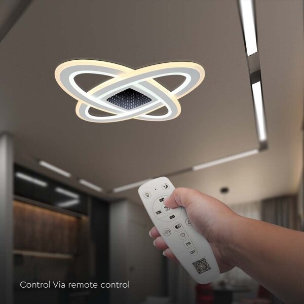 Plafoniera LED dimmerabile LED/130W/230V 3000-6500K + +TC