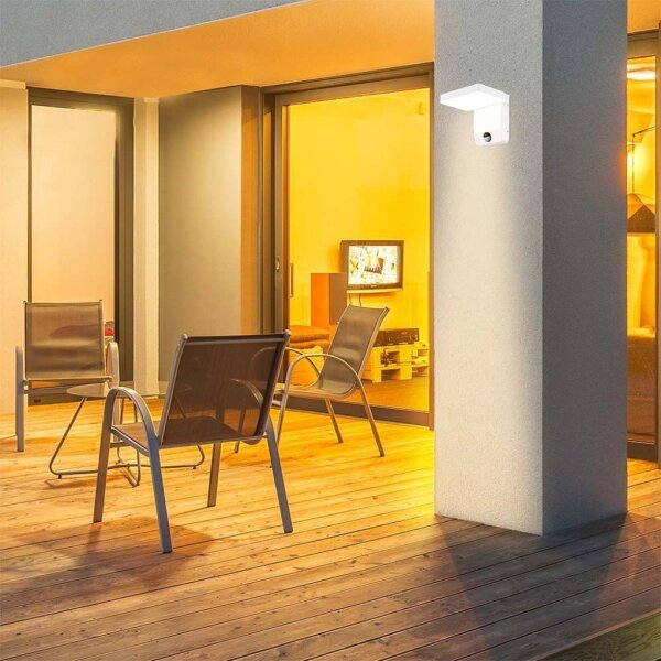 LED Applique da esterno con sensore LED/17W/230V 4000K bianco