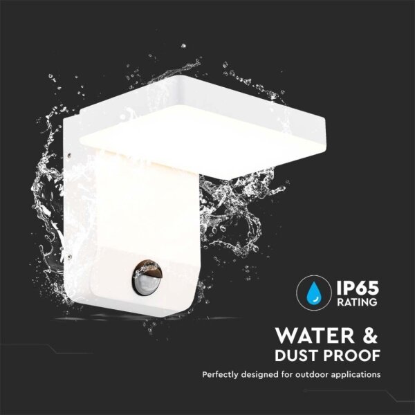 LED Applique da esterno con sensore LED/17W/230V 4000K bianco