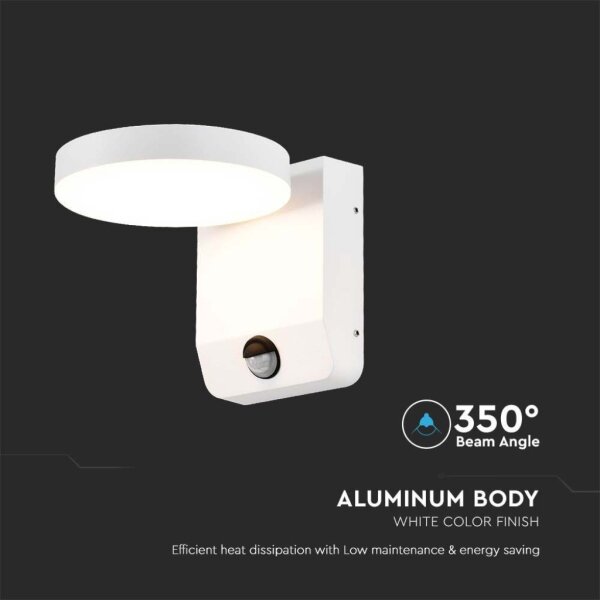 LED Applique da esterno con sensore LED/17W/230V 4000K bianco