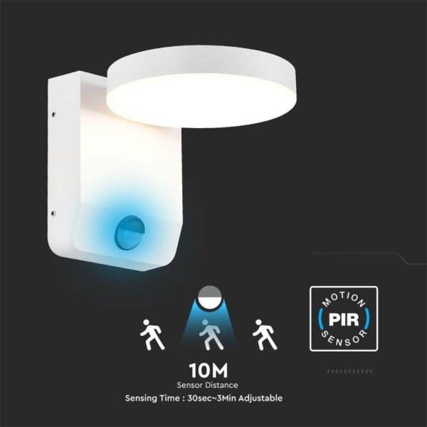 LED Applique da esterno con sensore LED/17W/230V 4000K bianco