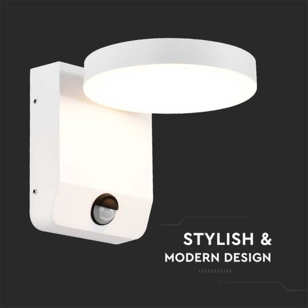 LED Applique da esterno con sensore LED/17W/230V 4000K bianco