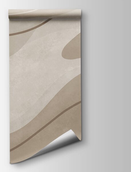 Carta da parati Sfondo beige e bianco con linee, Carta da parati lastrazione, Carta da parati popolare, t00397v1 - Tapeko.it