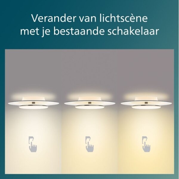 Philips- Plafoniera LED dimmerabile GARNET SCENE SWITCH LED/40W/230V 2700K