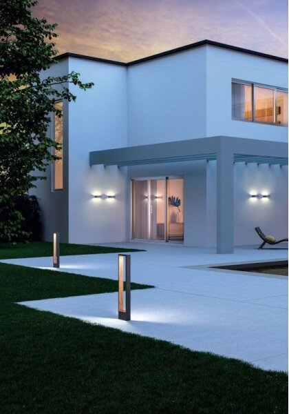 Redo 90508 - Applique a LED da esterno WALD LED/10W/230V IP65 antracite