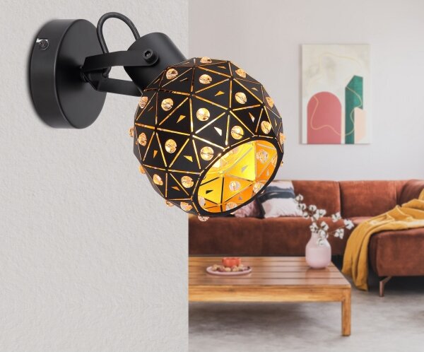Globo 54029-1 - Faretto da parete JODIE 1xE27/40W/230V