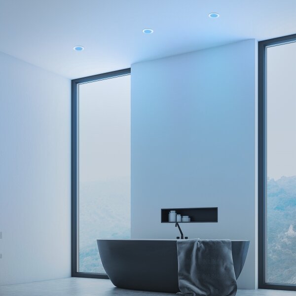 Briloner - SET 3x Lampada LED dimmerabile da bagno LED/4,8W/230V IP65