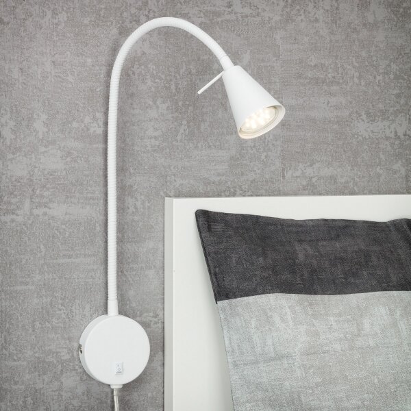 Briloner 2082-016 - Applique LED COMFORT LIGHT 1xGU10/5W/230V bianca