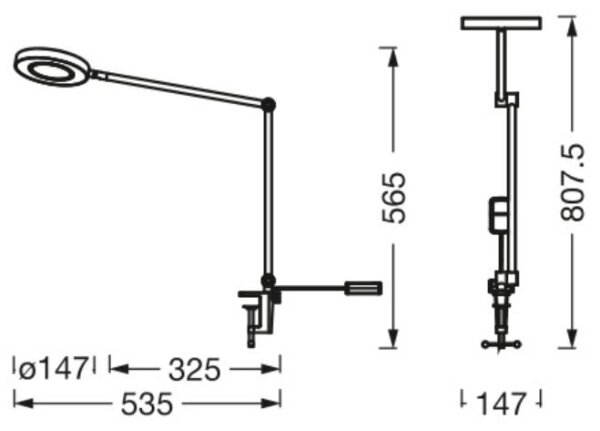 Ledvance - Lampada LED dimmerabile con clip SUN@HOME LED/15W/230V CRI 95 Wi-Fi