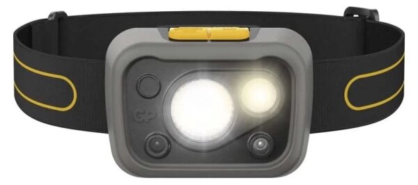 Lampada frontale dimmerabile a LED con sensore GP DISCOVERY CHW54 LED/3xAA IPX5