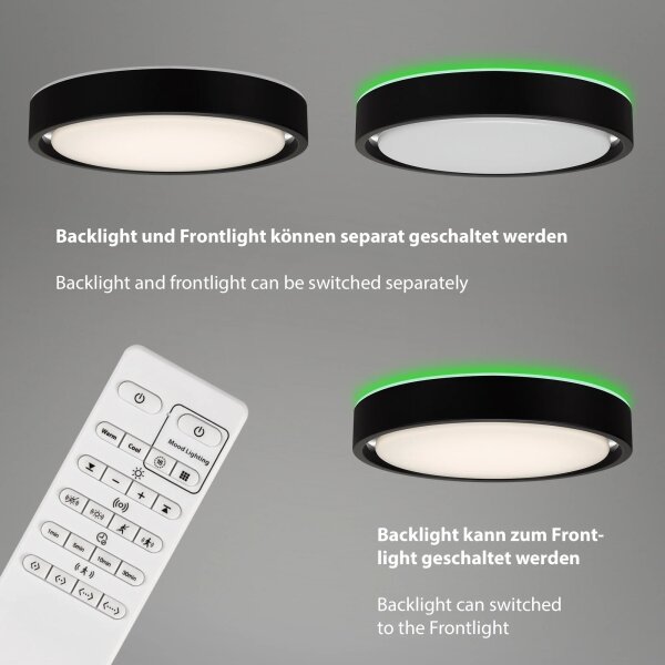 Briloner 3227-015 - Lampada LED RGB dimmerabile con sensore 24W/230V + DO
