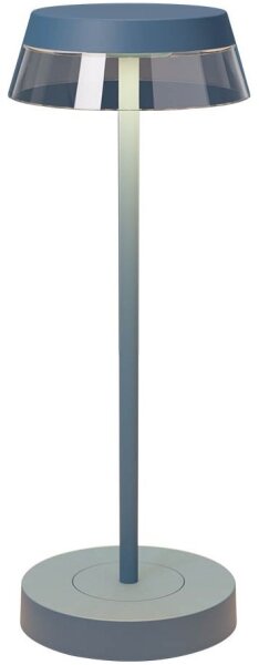 Redo 90310 - Lampada da tavolo LED dimmerabile ILUNA LED/2,5W/5V 3000 mAh IP65 blu