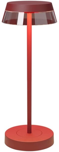 Redo 90311- Lampada da tavolo LED dimmerabile ILUNA LED/2,5W/5V 3000 mAh IP65 rosso