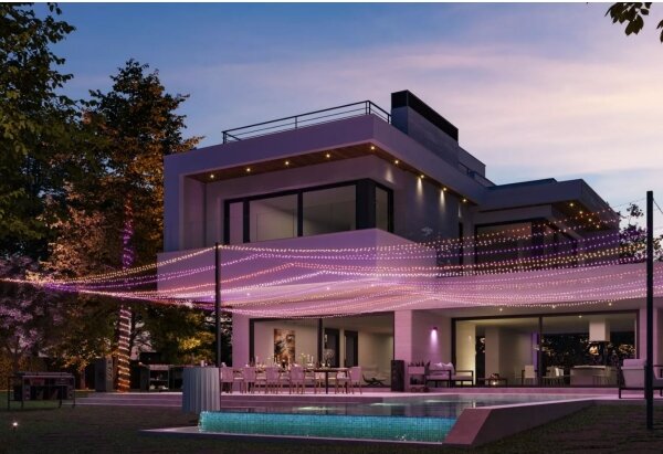 Philips-LED RGBW Catena dimmerabile per esterni HUE WACA 500xLED 44,4 m IP54