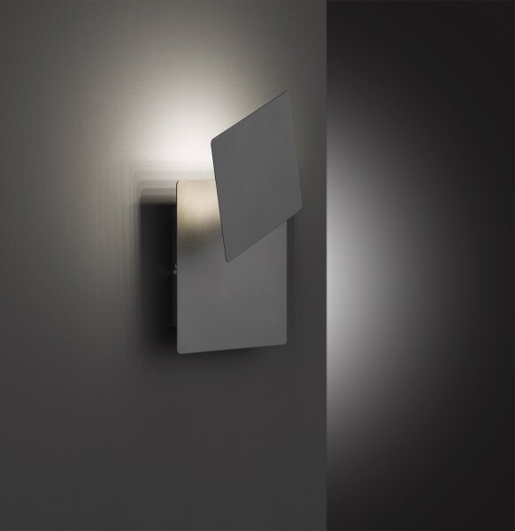 Wofi 4048-102Q - Applique a LED BAYONNE LED/6,5W/230V antracite