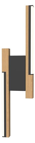 Wofi 4031-206- LED Applique dimmerabile PALERMO 11W/230V in legno di gomma