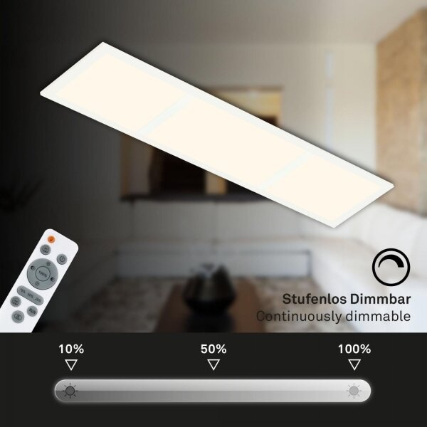 Briloner 7388-016 - Plafoniera dimmerabile RGBW LED/24W/230V + +TC