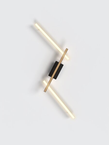 Wofi 7021-306- Applique a LED dimmerabile RIMINI LED/40W/230V marrone/nero