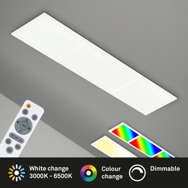 Briloner 7388-016 - Plafoniera dimmerabile RGBW LED/24W/230V + +TC