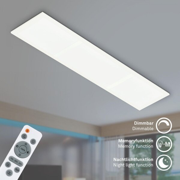 Briloner 7388-016 - Plafoniera dimmerabile RGBW LED/24W/230V + +TC