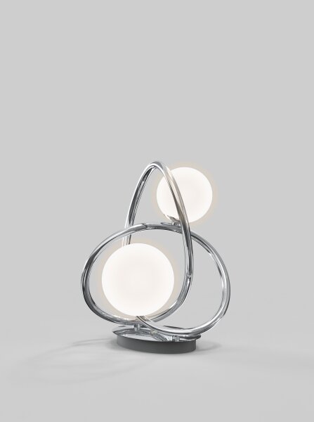Wofi 8014-207 - Lampada da tavolo LED NANCY 2xG9/3,5W/230V cromo lucido