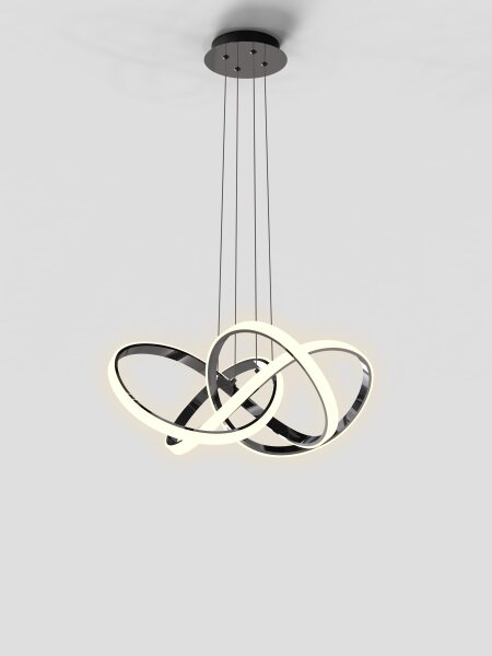 Wofi 6134-105L - Lampadario a sospensione con filo LED dimmerabile INDIGO LED/50W/230V