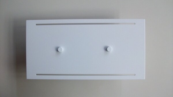 Telefunken 307806TF - Applique a LED da esterno 2xLED/3,5W/230V IP44 bianco