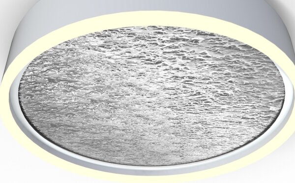 Wofi 9002-103M - Plafoniera LED dimmerabile BORDEAUX LED/37W/230V argento