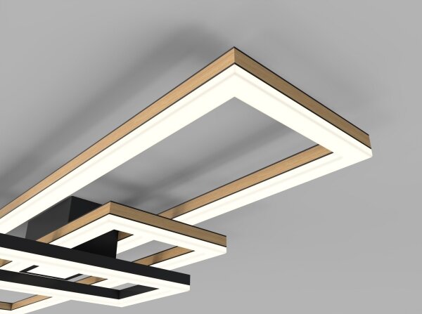 Wofi 9022-306L - Plafoniera LED dimmerabile MATERA LED/57W/230V