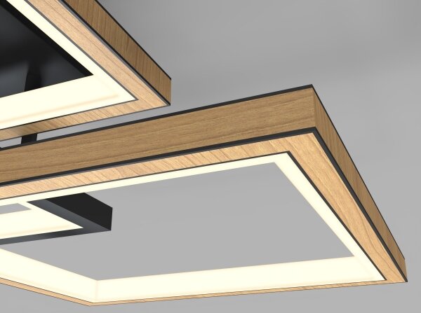 Wofi 9022-306S - Plafoniera LED dimmerabile MATERA LED/40W/230V