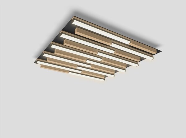 Wofi 9031-1006 - Plafoniera LED dimmerabile PALERMO LED/40W/230V legno