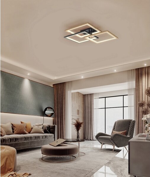 Wofi 9022-306S - Plafoniera LED dimmerabile MATERA LED/40W/230V