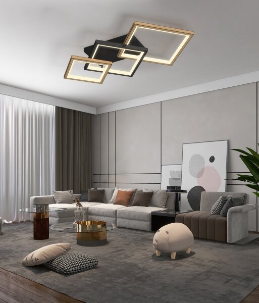 Wofi 9022-306M - Plafoniera LED dimmerabile MATERA LED/37W/230V