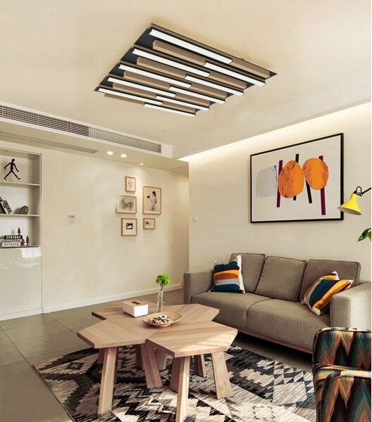 Wofi 9031-1006 - Plafoniera LED dimmerabile PALERMO LED/40W/230V legno