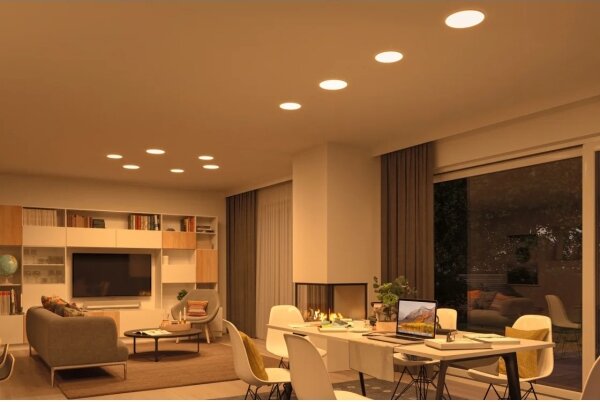 Paulmann 95386 - LED/15W IP44 Lampada da bagno dimmerabile SMART VELUNA 230V