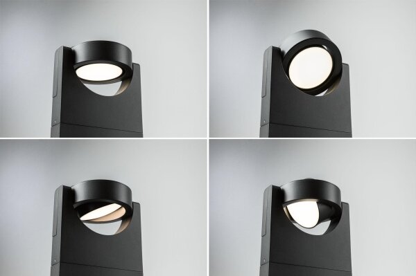Paulmann 94407 - LED/8W IP44 Lampada da esterno SWIVEA 230V