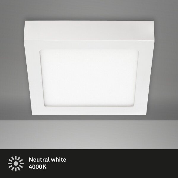 Briloner 7123-416 - Plafoniera LED FIRE LED/12W/230V bianco