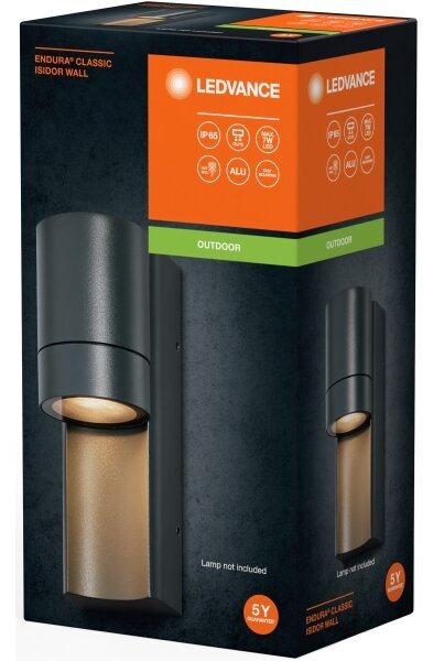 Ledvance - Applique da esterno ISIDOR 1xGU10/35W/230V IP65