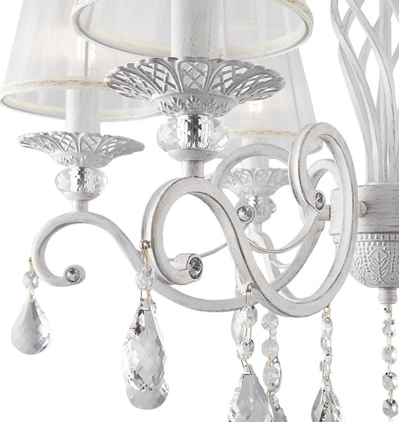 Maytoni ARM247-06-G - Lampadario a sospensione con catena GRACE 6xE14/40W/230V