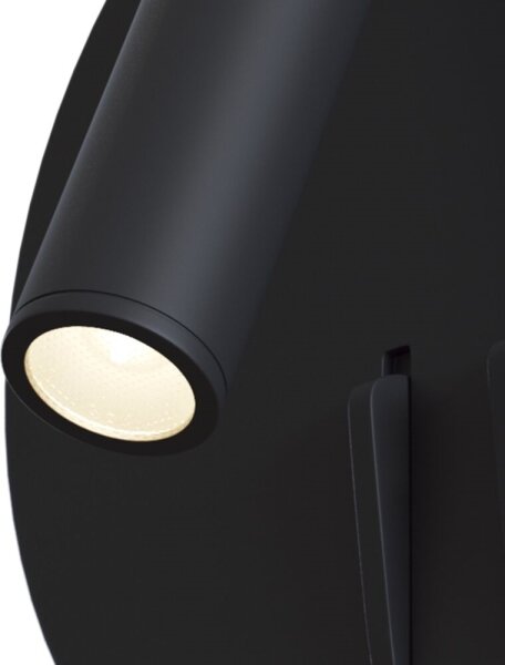 Maytoni C176-WL-01-6W-B - Luce Spot da parete a LED IOS LED/9W/230V nero