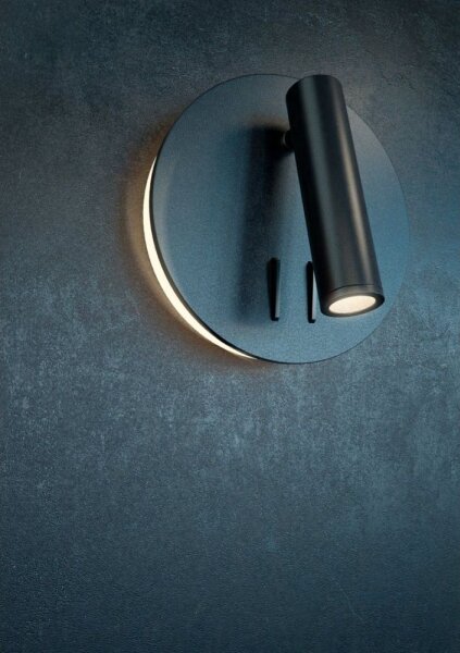 Maytoni C176-WL-01-6W-B - Luce Spot da parete a LED IOS LED/9W/230V nero