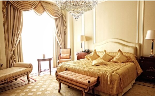 Maytoni DIA890-CL-06-G - Lampadario a plafone PALACE 6xE27/60W/230V