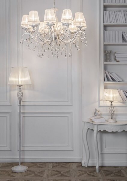 Maytoni ARM247-10-G - Lampadario a sospensione con catena GRACE 10xE14/40W/230V