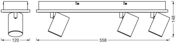 Ledvance - Faretto LED DECOR MARS LED/41W/230V