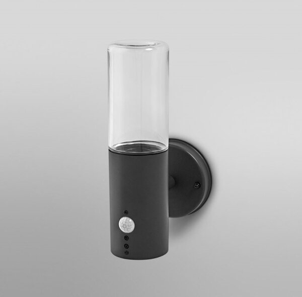 Ledvance - Applique da esterno con sensore FIGO CYLINDER 1xE27/20W/230V